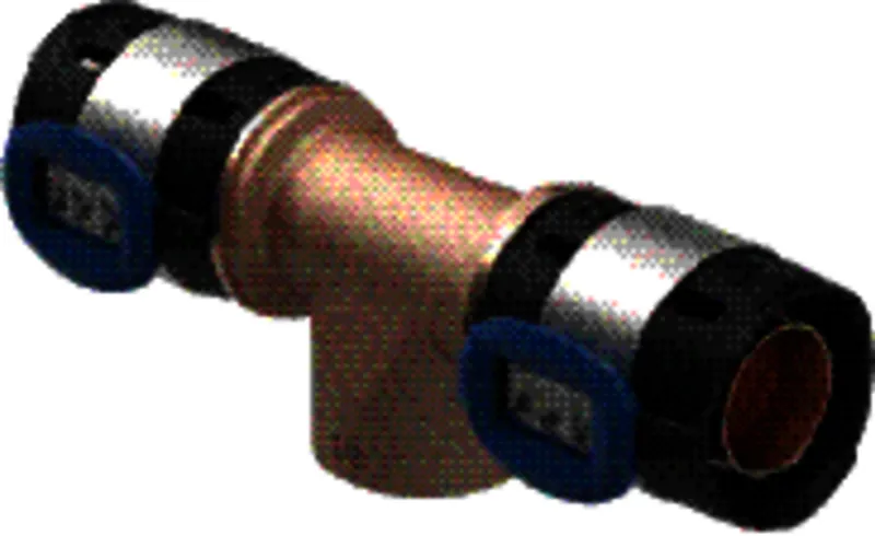 GE FlowFit T-Stück mit Innengewinde Rg+ d32-Rp1-32