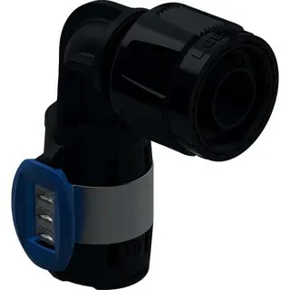 Geberit FlowFit Übergangswinkel 90Gr mit MasterFix PPSU d16-MF20 – Bild 2