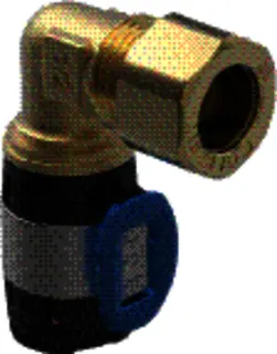 GE FlowFit Übergangswinkel 90Gr mit Klemmringverschr. Rg+/Cu d16-d12