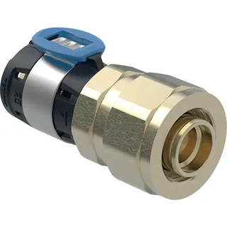 Geberit FlowFit Übergang mit Verschraubung auf PEX-Rohre SiBr d16-13/16 – Bild 2
