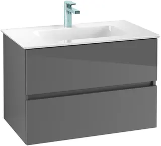 ARTO-Möbelset 01 A18 Waschtisch 800mm WT-Unterschrank 2 Auszüge PJ=Oak