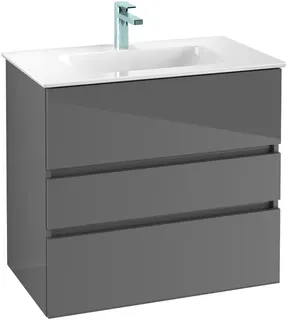 ARTO-Möbelset 05 A18 Waschtisch 800mm WT-Unterschrank 3 Auszüge PJ=Oak