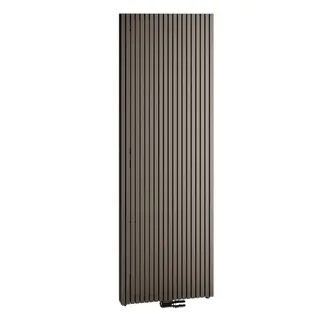 Kermi Decor-Arte Pure, BH2000x415x96mm QN1632 W, glanzsilber – Bild 3