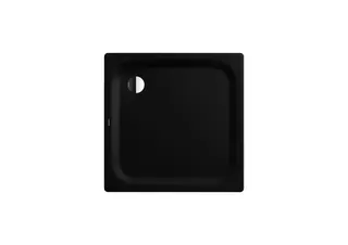 Kaldewei Duschwanne SUPERPLAN CLASSIC Mod.390-1,900x 900mm,schwarz matt 100,Perl-Effekt