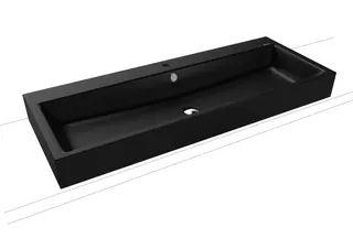 Kaldewei WB PURO Mod.3168,1200x460mm,sm100, PEFF,AD,m. 1HL,mÜL,chr – Bild 2