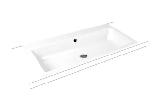 Kaldewei WB PURO EINBAUWASCHTISCH Mod.3151,600 x460mm,wg10,PEFF,AD,m. 1HL,mÜL,chr