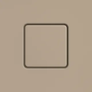 KA Ablaufdeckel KA120 für CONOFLAT eckig, warm beige 40