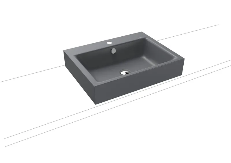 Kaldewei WB PURO Mod.3157,600x460mm,cg70,PEFF, AD,m. 1HL,mÜL,chr