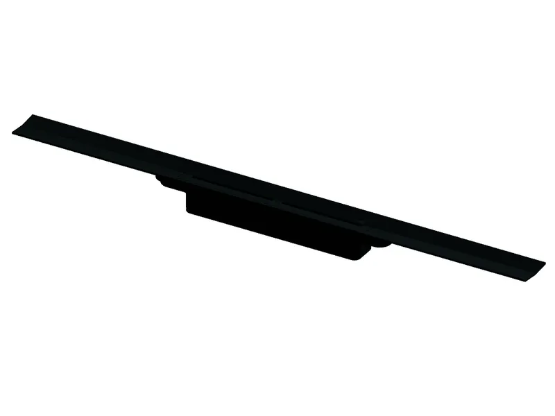 TECEdrainprofile Duschprofil, 1000 mm, Edelstahl gebürstet, schwarz