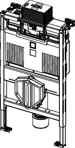 TECEprofil WC-Modul mit Uni-Spülkasten, Bauhöhe 820 mm – Bild 4