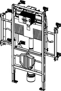 TECEprofil WC-Gerontomodul m. Uni-Spülk. gemäß DIN 18040-1, Bauhöhe 1120 mm – Bild 5
