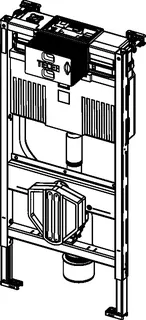 TECEprofil WC-Modul mit Uni-Spülkasten, Bauhöhe 980 mm – Bild 5