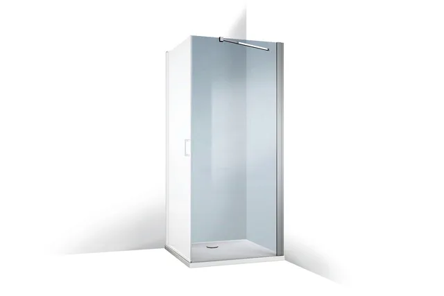 Roth Glasdusche Limaya SW1S Seitenwand schließseitig SM ESG klar ETC glanz