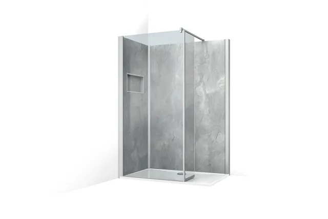Roth Komplettdusche Vinata Style Beton Anthrazit links 1660x877 weiß