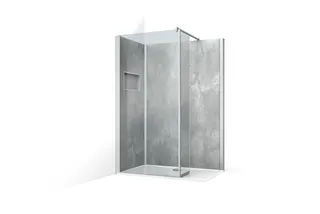 Roth Komplettdusche Vinata Style Beton Anthrazit links 1360x777 weiß