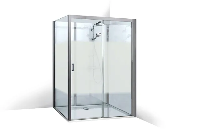 Roth Komplettdusche Vinata Spirit Eck Hoch weiß 1660x677 ESG Flow