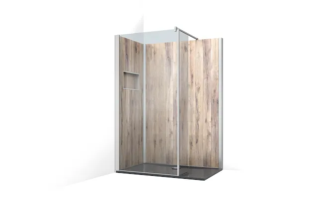Roth Komplettdusche Vinata Style Holz Eiche links 1160x877 anthrazit