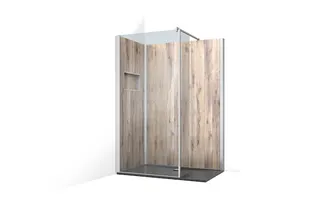 Roth Komplettdusche Vinata Style Holz Eiche rechts 1360x777 anthrazit