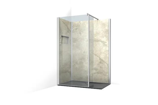 Roth Komplettdusche Vinata Style Marmor Beige rechts 1360x777 anthrazit