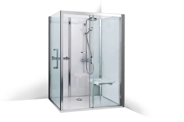 Roth Komplettdusche Vinata Comfort Eck Hoch weiß 1560x877 ESG klar