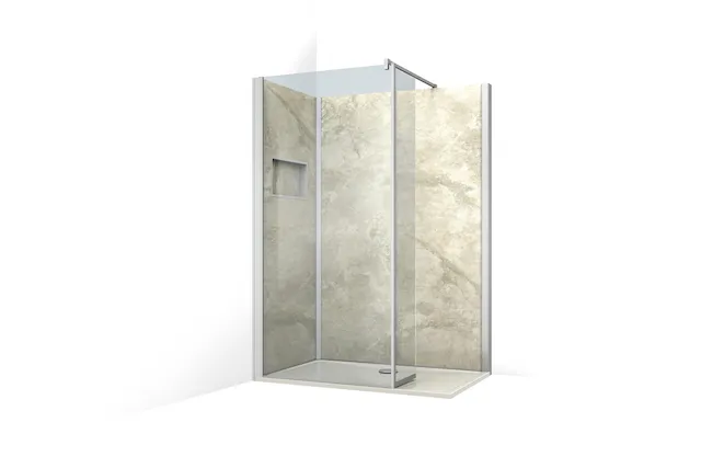 Roth Komplettdusche Vinata Style Marmor Beige rechts 1160x877 beige