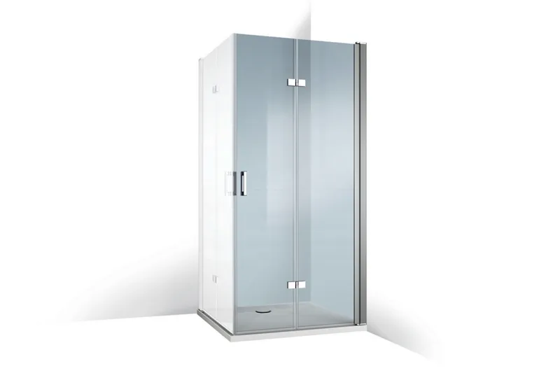 Roth Glasdusche Cariba Move E4 Eckhälfte rechts 900x2000 ESG klar