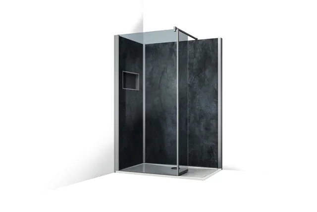Roth Komplettdusche Vinata Style Beton Schwarz links 1360x777 weiß