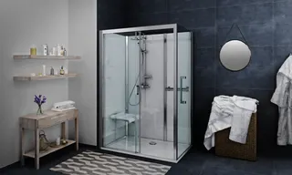 Roth Komplettdusche Vinata Comfort Eck Hoch anthrazit 1160x777 ESG Flow – Bild 3