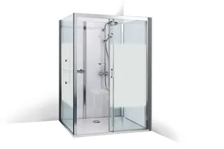 Roth Komplettdusche Vinata Comfort Eck Hoch weiß 1160x877 ESG Flow
