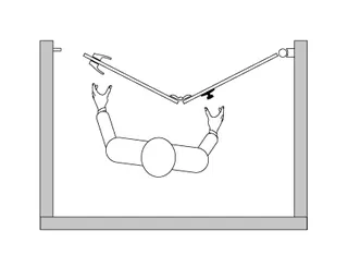 Roth Knopfgriff chrom mit transparentem Sauger/Ersatzteil Glasdusche – Bild 3