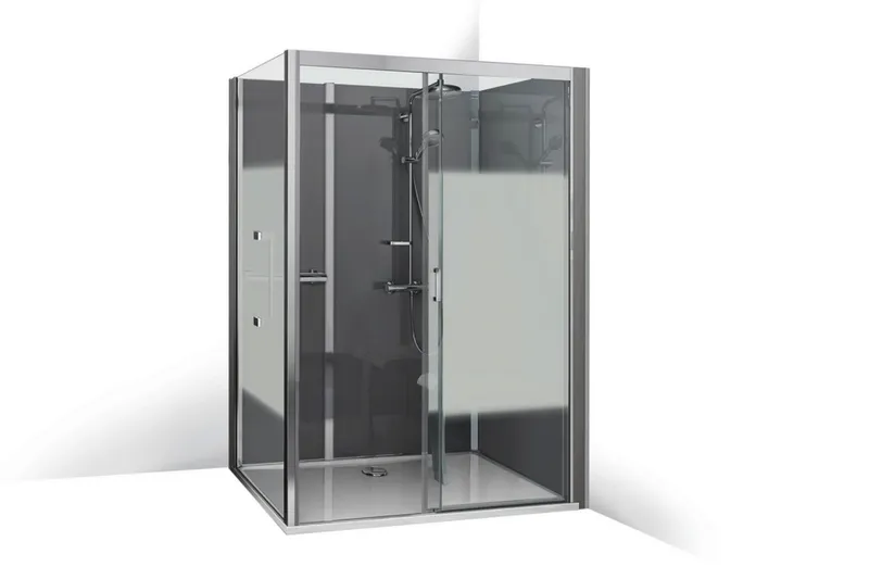 Roth Komplettdusche Vinata Comfort Eck Hoch anthrazit 1560x877 ESG Flow