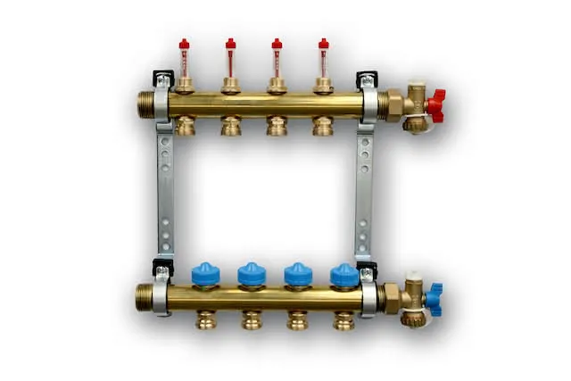 Roth Heizkreisverteiler 1" AG mit DFA absperrbar Heizkörper 2, Nr. 1115009796