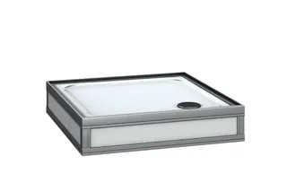 Roth Komplettdusche Exklusiv Unterteil Typ 021/845x845 oBoP/flach/THM-HD