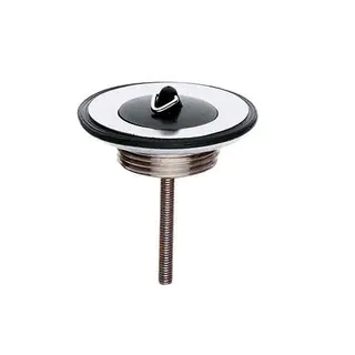 KLUDI WT-u.Bidet-Sifon Uni.-Stopfenvent. Messingunterteil chromnickelstahl