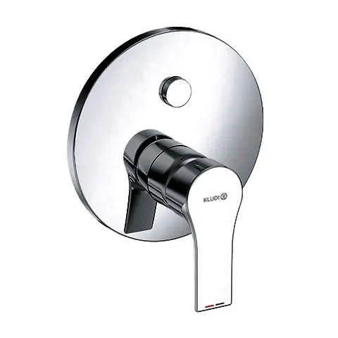 KLUDI ZENTA SL UP-Wafü-/Br.-EHM Push Set m. Funktionseinheit chrom