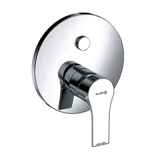 KLUDI ZENTA SL UP-Wafü-/Br.-EHM Push Set m. Funktionseinheit chrom – Bild 2