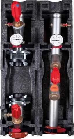 BOSCH Zubehör für Luftwärmepumpen WWM 50 Heizkreis-Set ohne Mischer, DN50