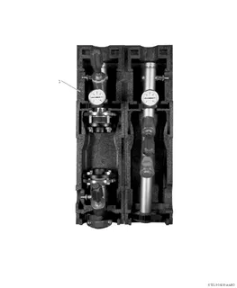 BOSCH Zubehör für Luftwärmepumpen WWM 50 Heizkreis-Set ohne Mischer, DN50 – Bild 3