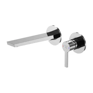 Fertigmontageset für Waschtisch-EHM-Batterie design4YOU 3.0, Ausladung 205mm, chrom