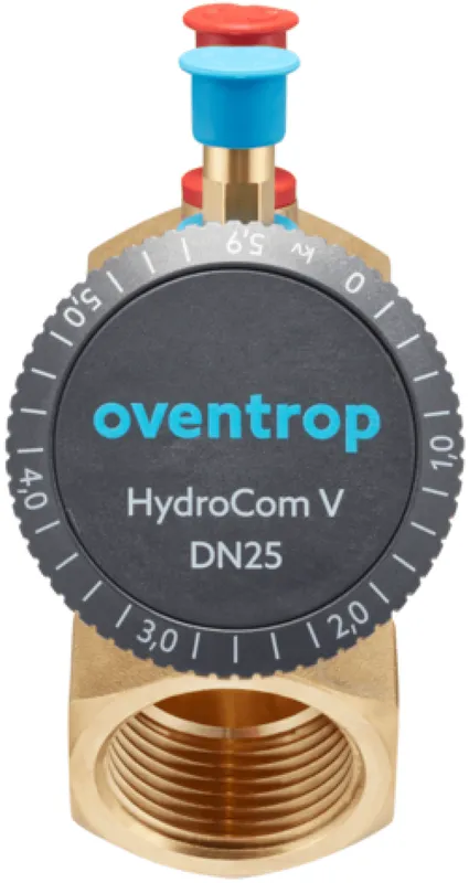 Oventrop-Strangreg.vent. HydroCom V PN16 DN15, Rp1/2 IG, HydroPort, EZB