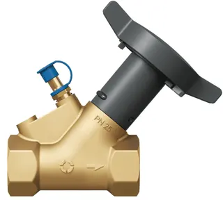 Oventrop-Strangabsp.Vent. HydroControl A PN25 DN32, Rp1 1/4 IG, HydroPort, EZB