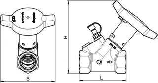Oventrop-Strangabsp.Vent. HydroControl A PN25 DN50, Rp2 IG, HydroPort, EZB – Bild 3