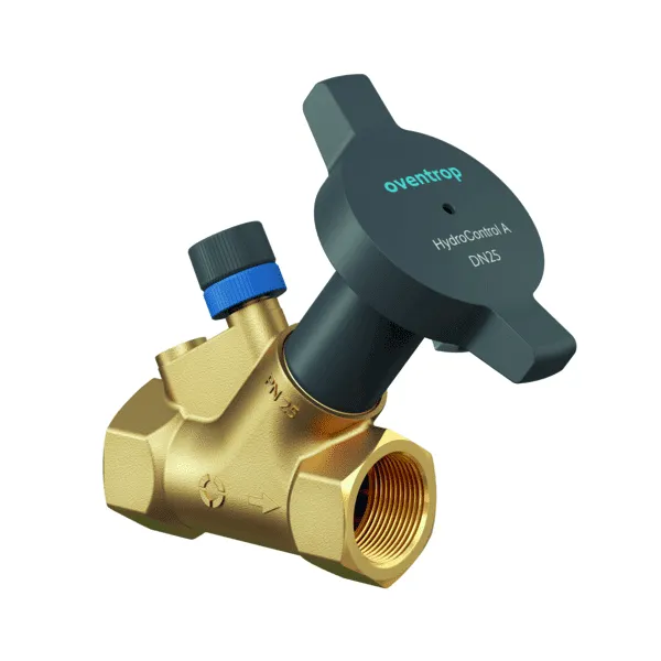 Oventrop-Strangabsp.Vent. HydroControl A PN25 DN40, Rp1 1/2 IG, HydroPort, EZB