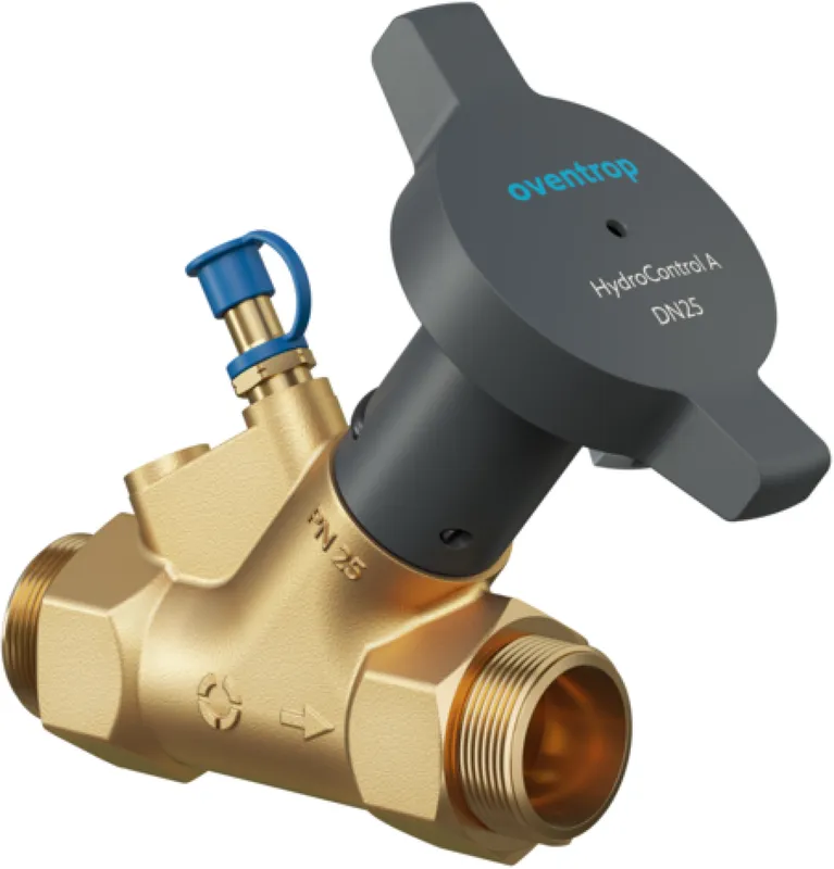 Oventrop-Strangabsp.Vent. HydroControl A PN16 DN50, G2 3/8 AG, HydroPort, EZB