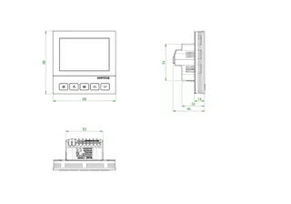 OVENTROP-Raumthermostat digital mit Ventilatoransteuerung 230V – Bild 2