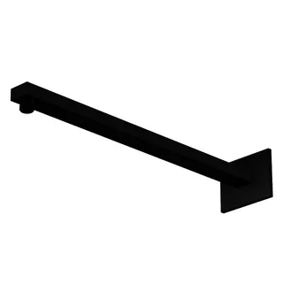 Brausearm zur Wandmontage, eckig, 400mm 4YOU Black Edition