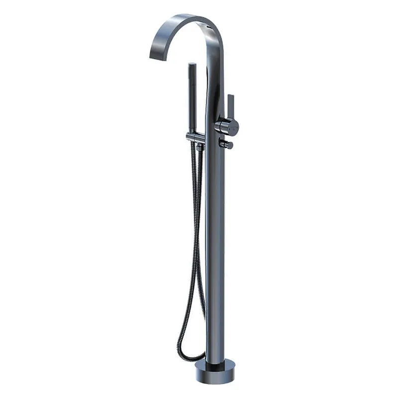Freistehende Wanne/Brausearmatur design4YOU 3.0 Classic, chrom