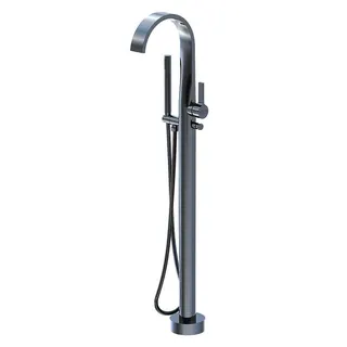 Freistehende Wanne/Brausearmatur design4YOU 3.0 Classic, chrom