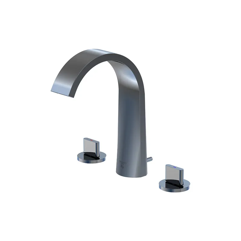 3-Loch-Waschtisch-Armatur mit Ablaufgarn. design4YOU 3.0 Classic,chrom