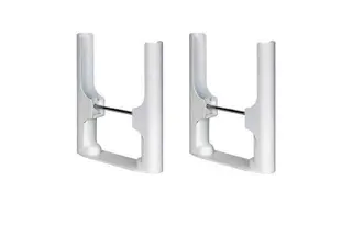 BEMM Fußkonsole PGE für RR-Mehrsäul. 210x215 mm, Weiss 9016